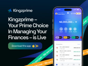 Kingzprime Is Live: The Nigerian Crypto Platform to Trade, Spend & Grow Your Digital Assets Without Stress